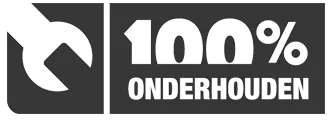 100% onderhouden logo